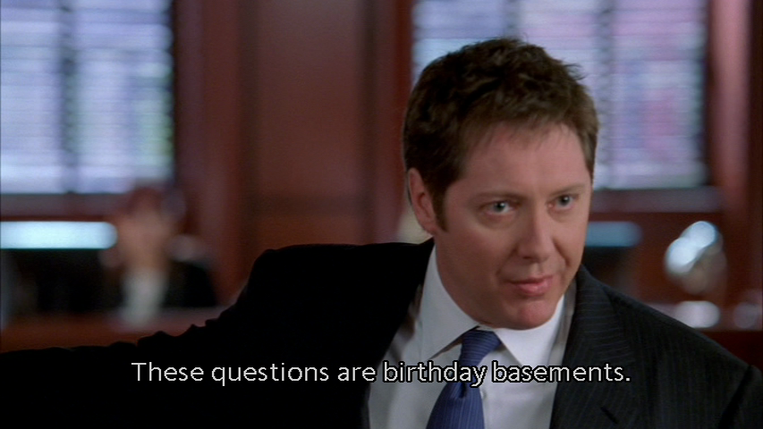 some guy who is not James Spader!